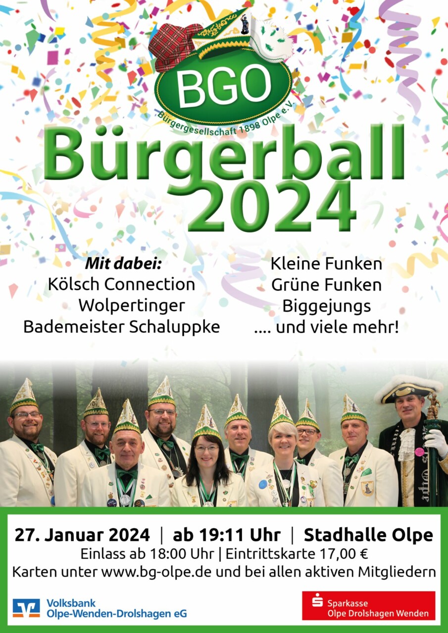 Bürgerball 27.01.2024