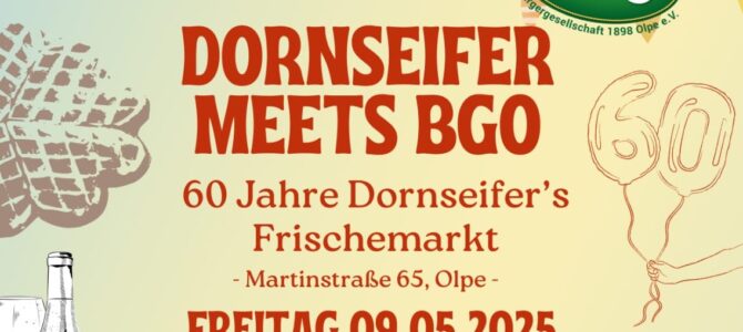 Dornseifer meets BGO