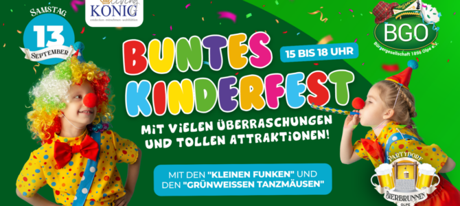 Buntes Kinderfest im Bierbrunnen