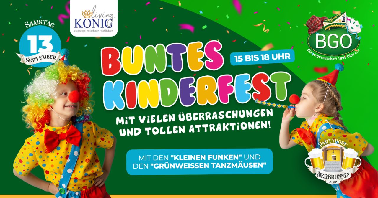 Buntes Kinderfest im Bierbrunnen