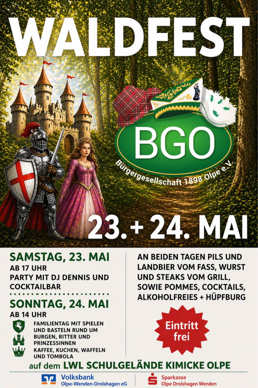 Waldfest 23. und 24. Mai